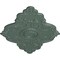Ekena Millwork Piedmont Ceiling Medallion (Fits Canopies up to 6 1/2"), 67 1/8"W x 48 5/8"H x 1 7/8"P, Cloud Burst CM67PECBF - alternate 2
